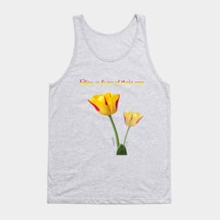 Tulips, A Force of their own by Cecile Grace Charles Tank Top